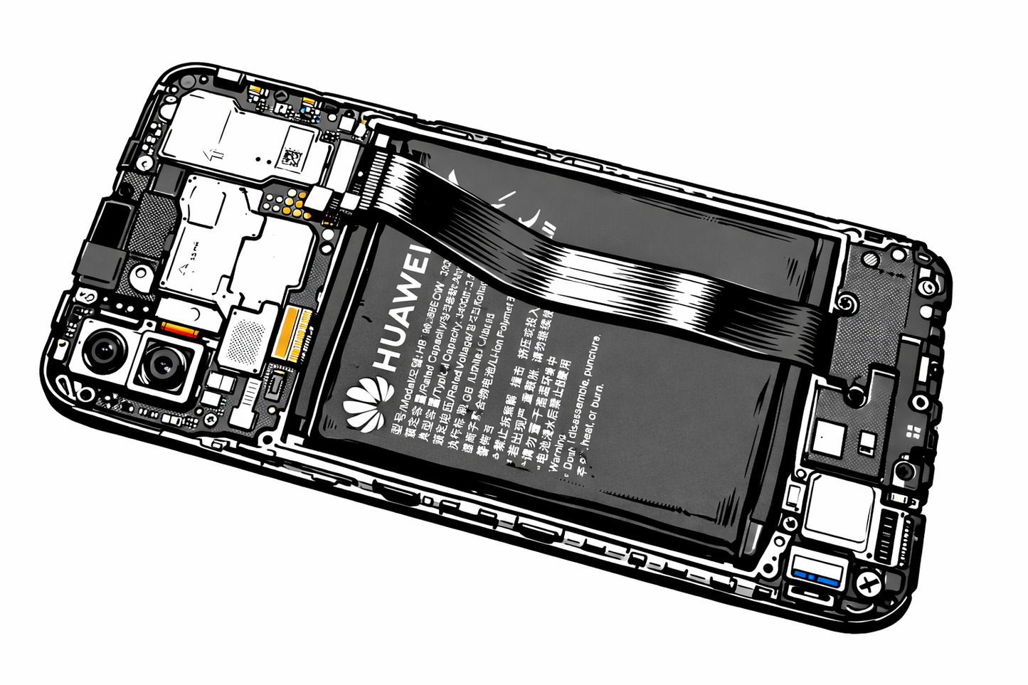 Huawei P60 Akkuwechsel