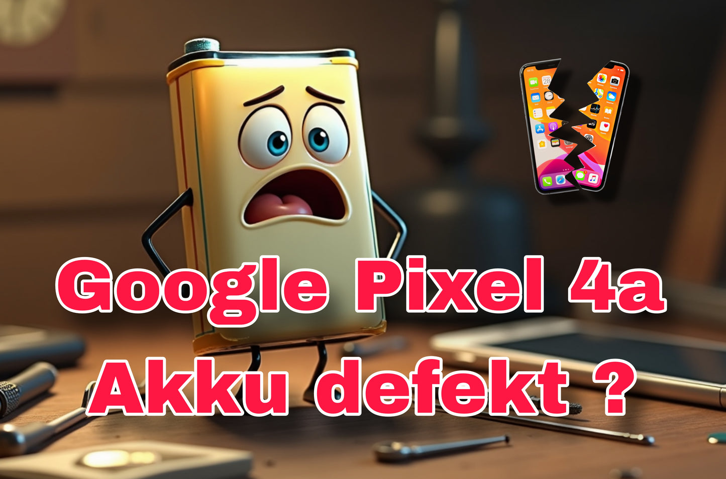 Google Pixel 4A Akkuwechsel