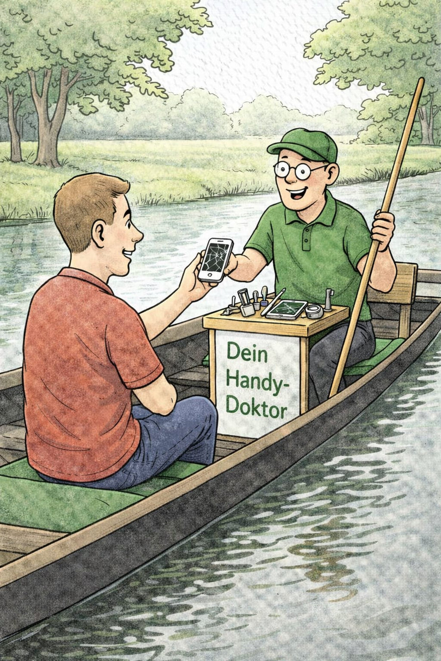 Handy Reparaturannahme in Burg (Spreewald)