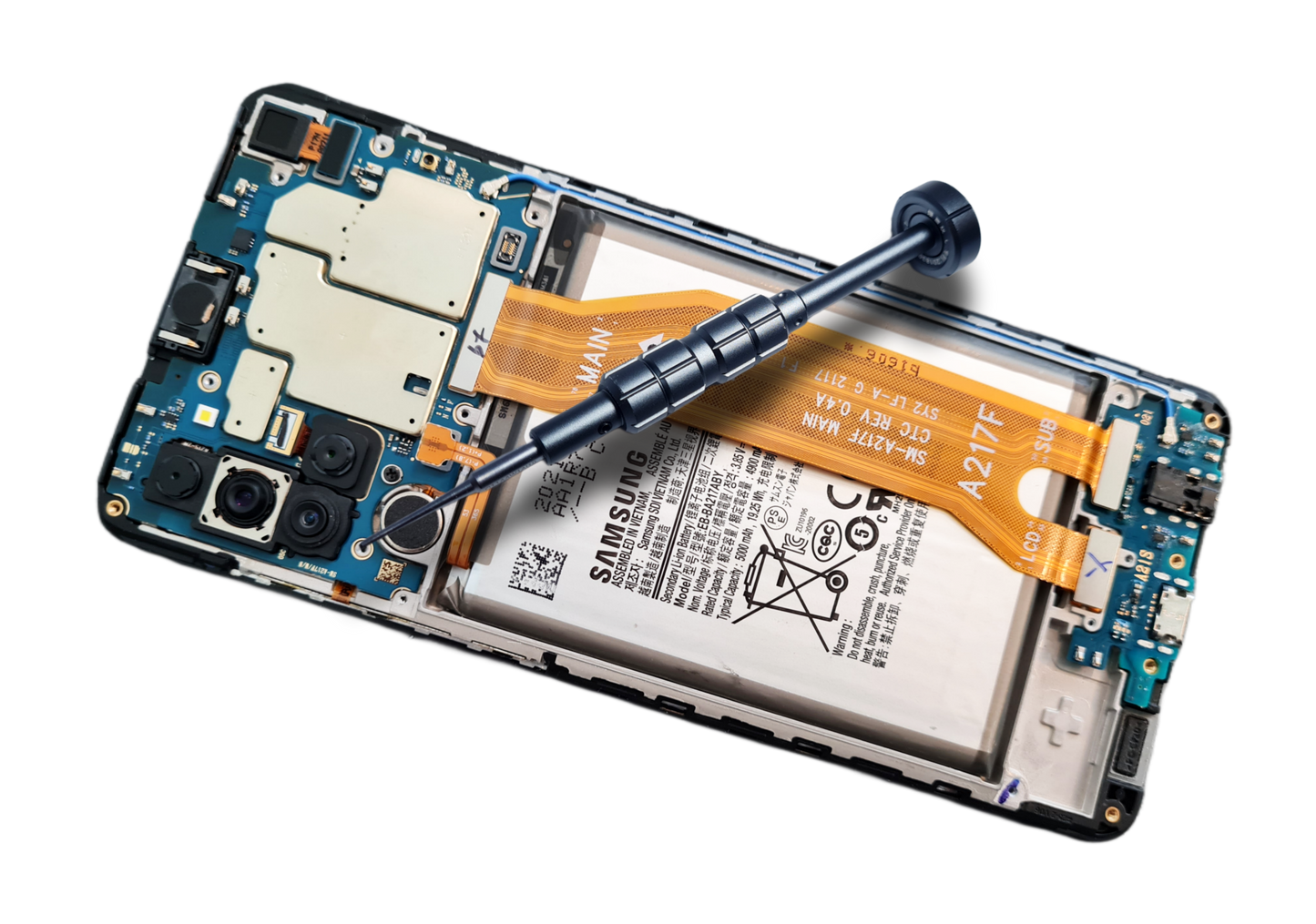 Samsung A21s Ladebuchsen Reparatur