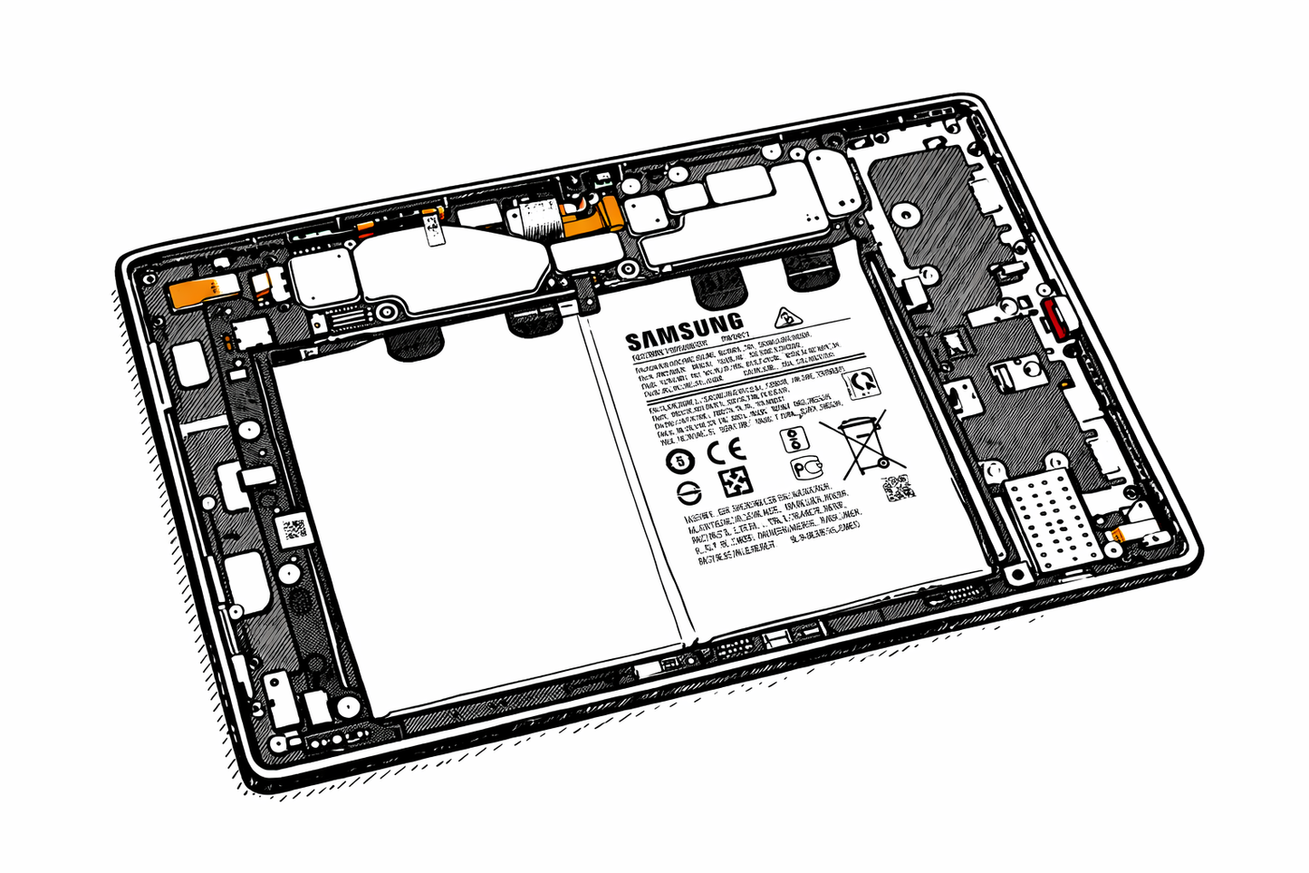 Samsung Tab S9 FE Plus Displaywechsel