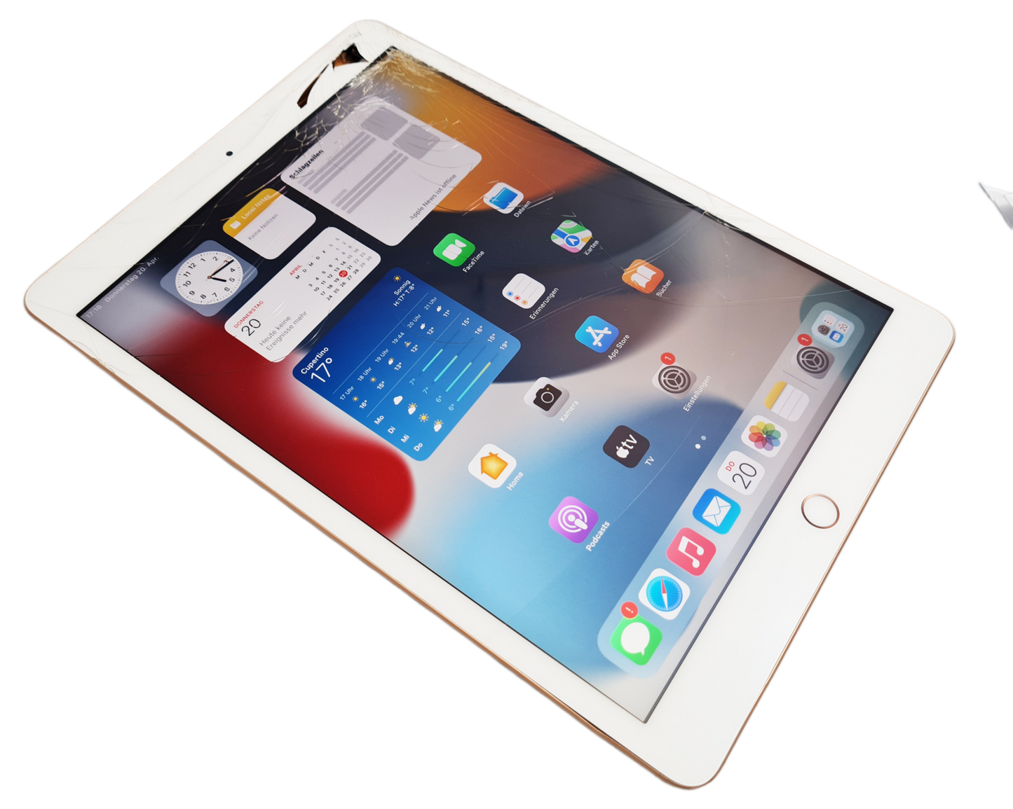 Apple iPad 8 Displayglas Reparatur